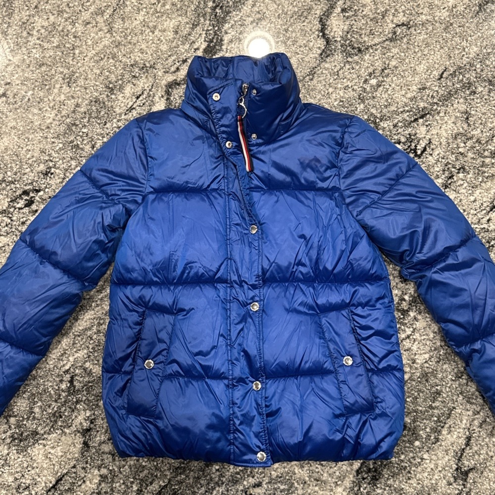 Tommy Hilfiger Down Women's Size‎ XXS Blue Puffer Jacket Great Shape - Picture 3 of 16